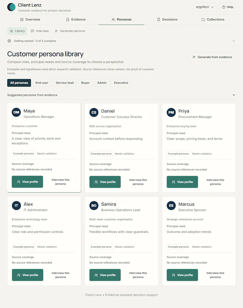 Client Lenz screenshot 5