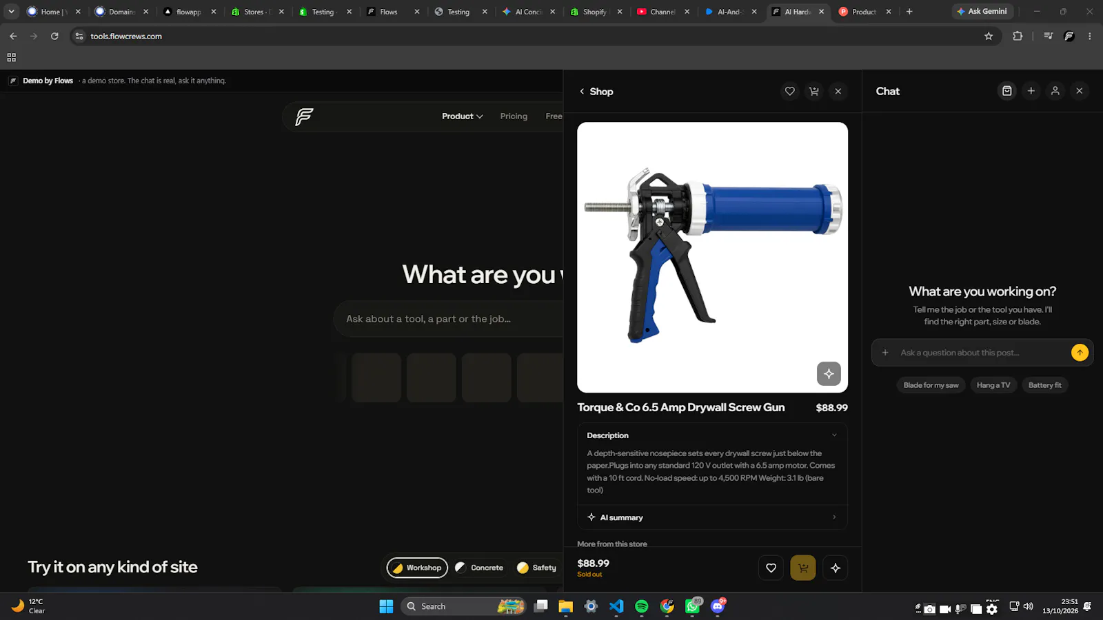 Flows screenshot 2