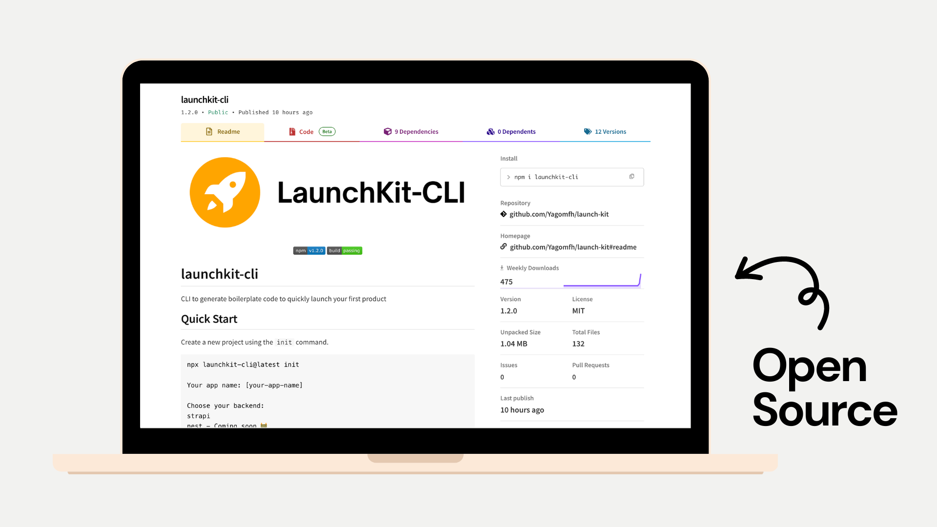 Launchkit-Cli - Generieren Sie den Boilerplate -Code, um Ihr MVP schnell zu erstellen Medien 5