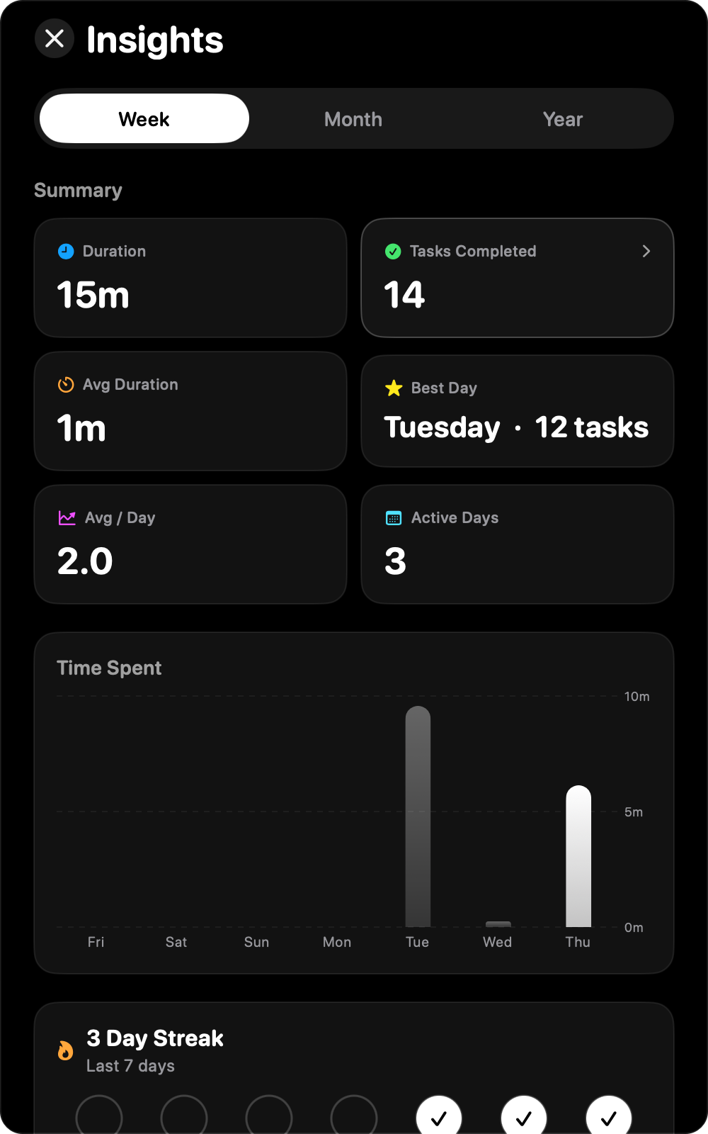 Less - Screenshot 5 showing product features and functionality