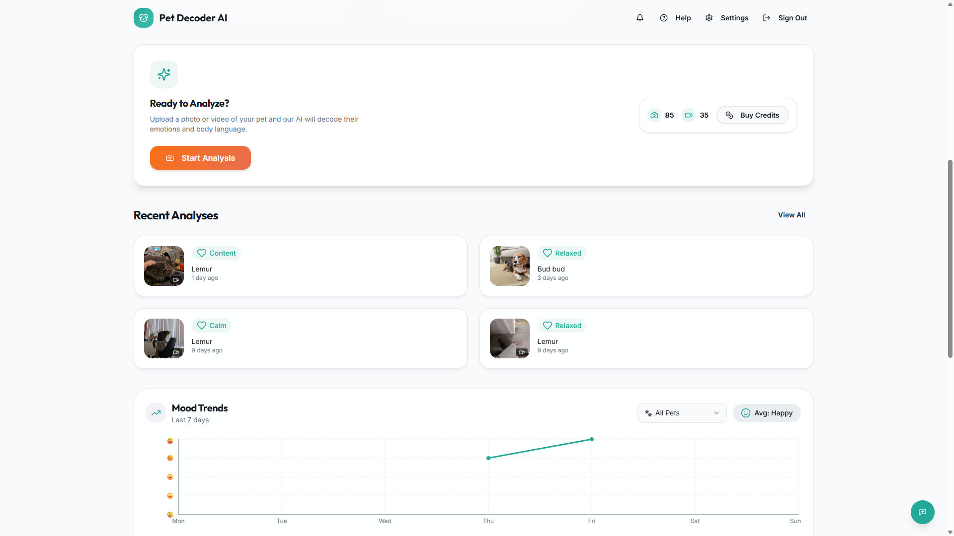 Pet Decoder AI - Screenshot 3 showing product features and functionality