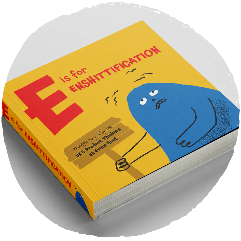 E is for Enshittification 제품 배너