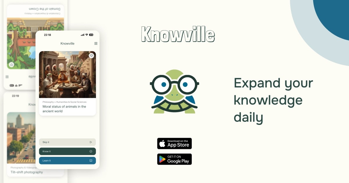 Knowville - Main product screenshot demonstrating key features and user interface