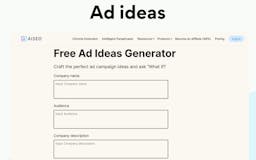 Free Ad Ideas Generator media 1