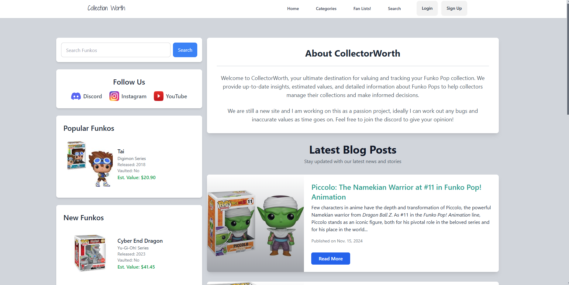 Collector Worth media 1