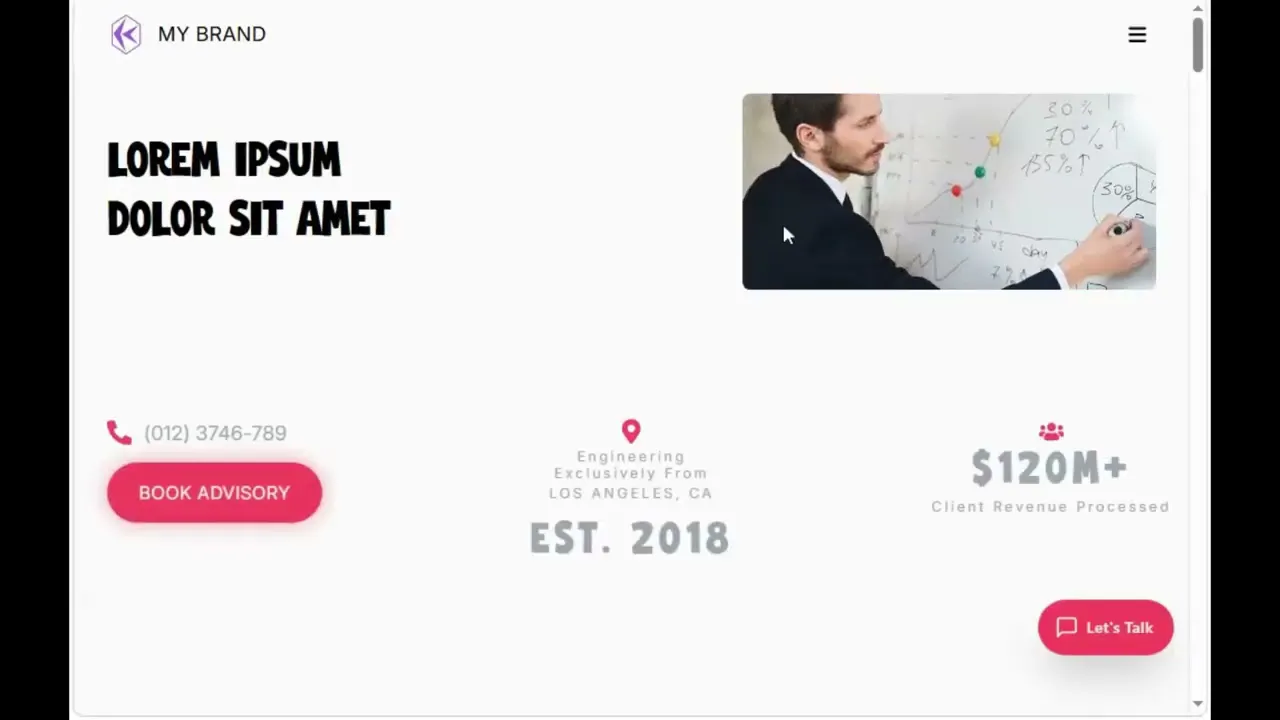 Animated Website Versatile V1.1 gallery image