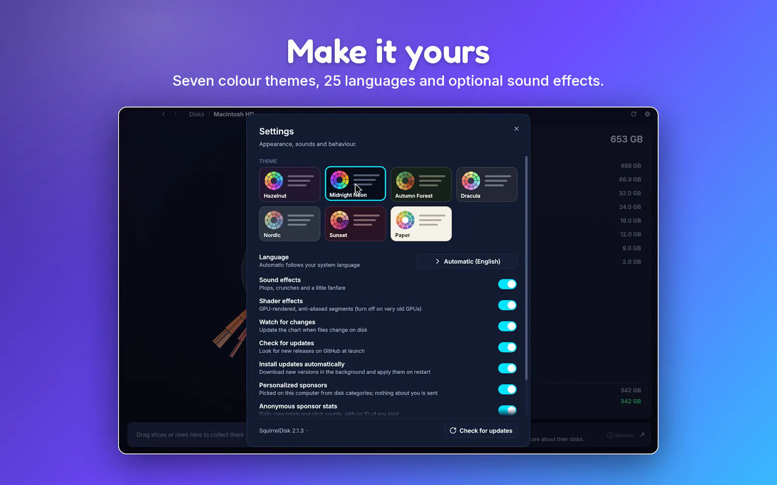 SquirrelDisk 2.0 screenshot 4