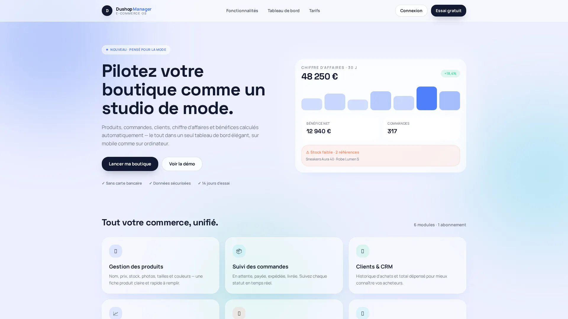     Dushop Manager | Simple & Powerful gallery image