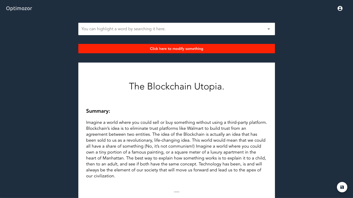 Optimozor gallery image