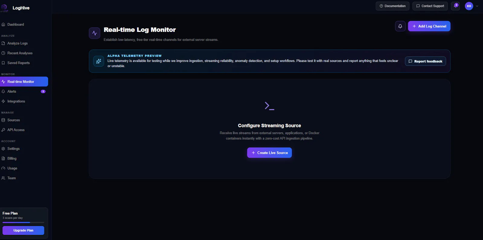Loghive screenshot 3
