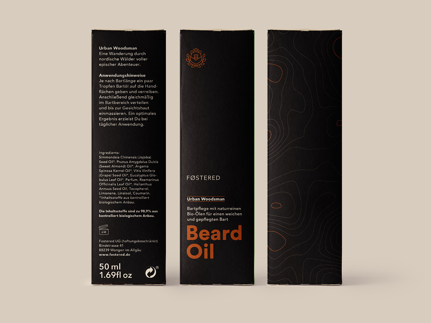 Best Quality Beard Oil Boxes.