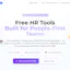 Free HR Tools by Workfolio