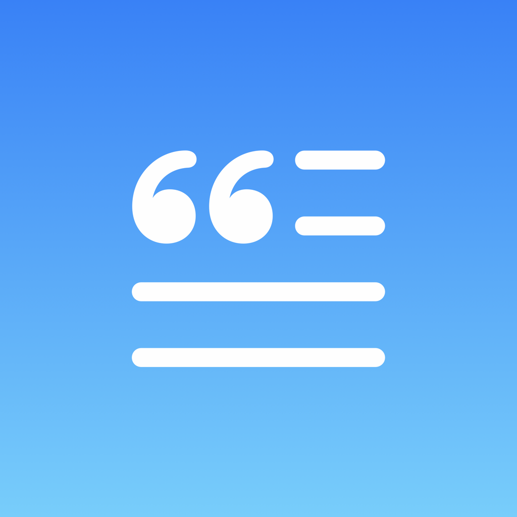 Citatore per iOS e iPados