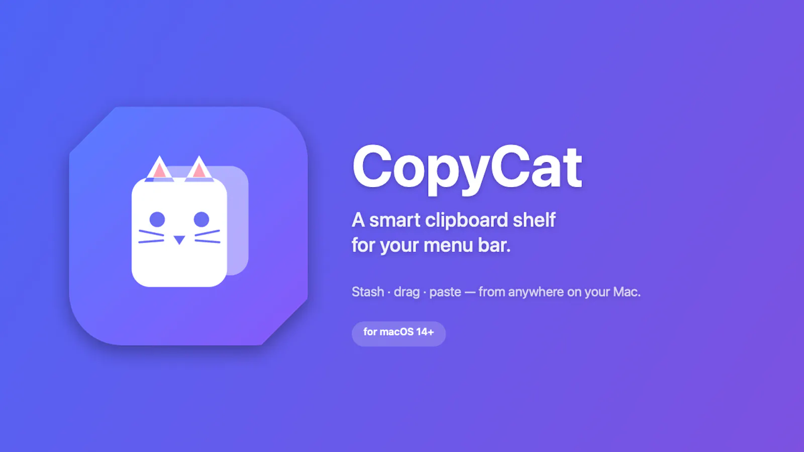 Copycat: Free Copy paste shelf for mac screenshot 2