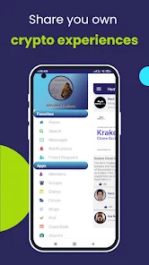 Média Bitcoin Social Community 3
