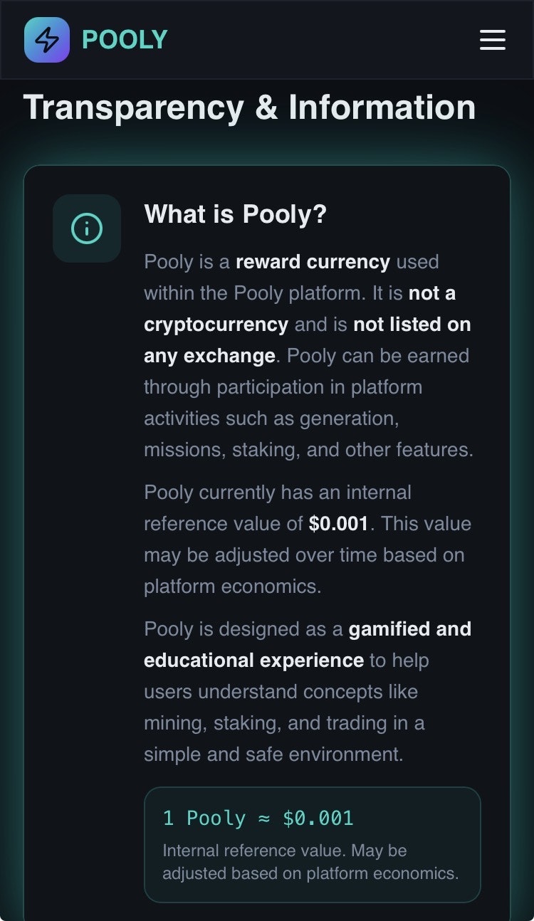 Pooly — Crypto Mining Simulation gallery image