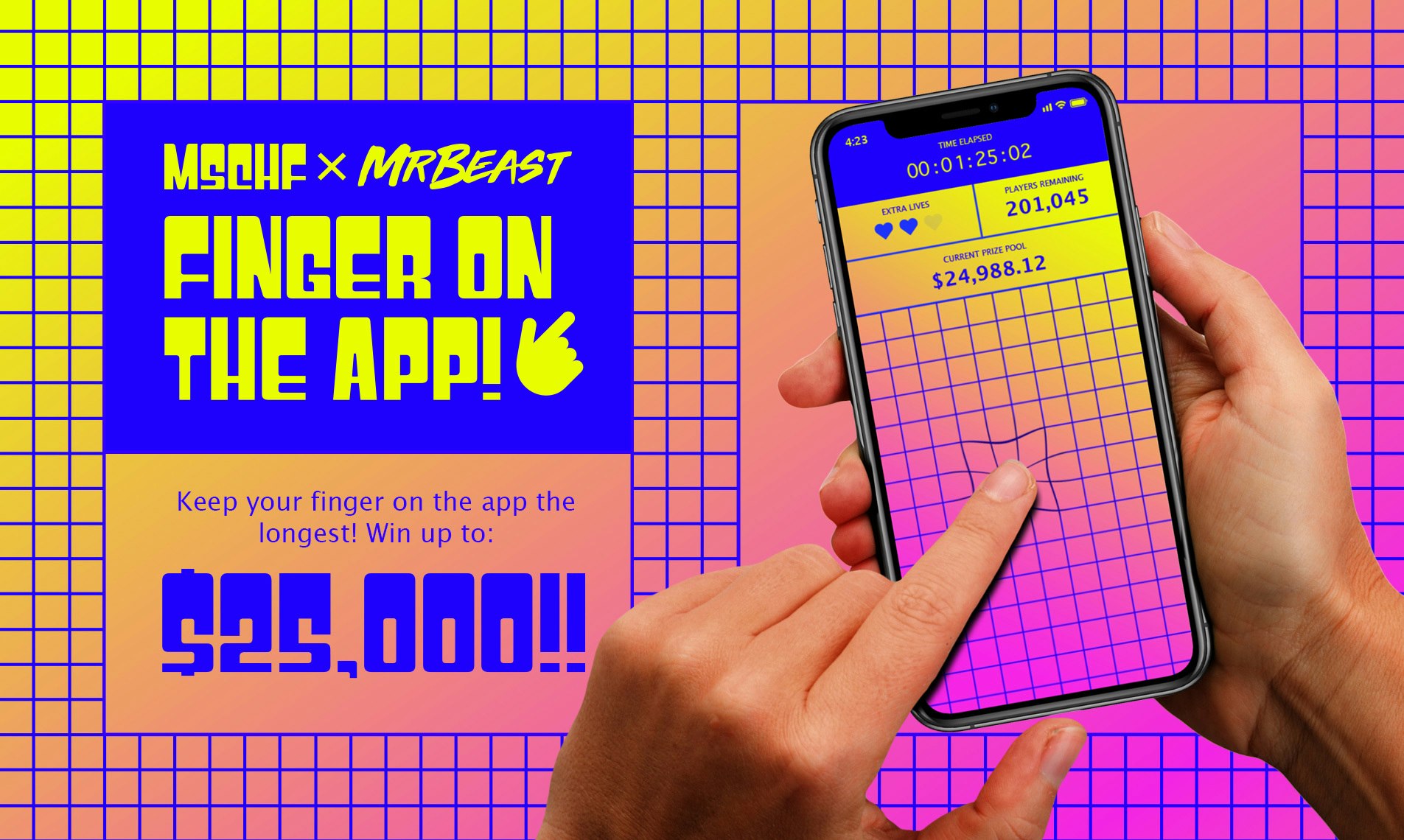 Finger on the App gallery image