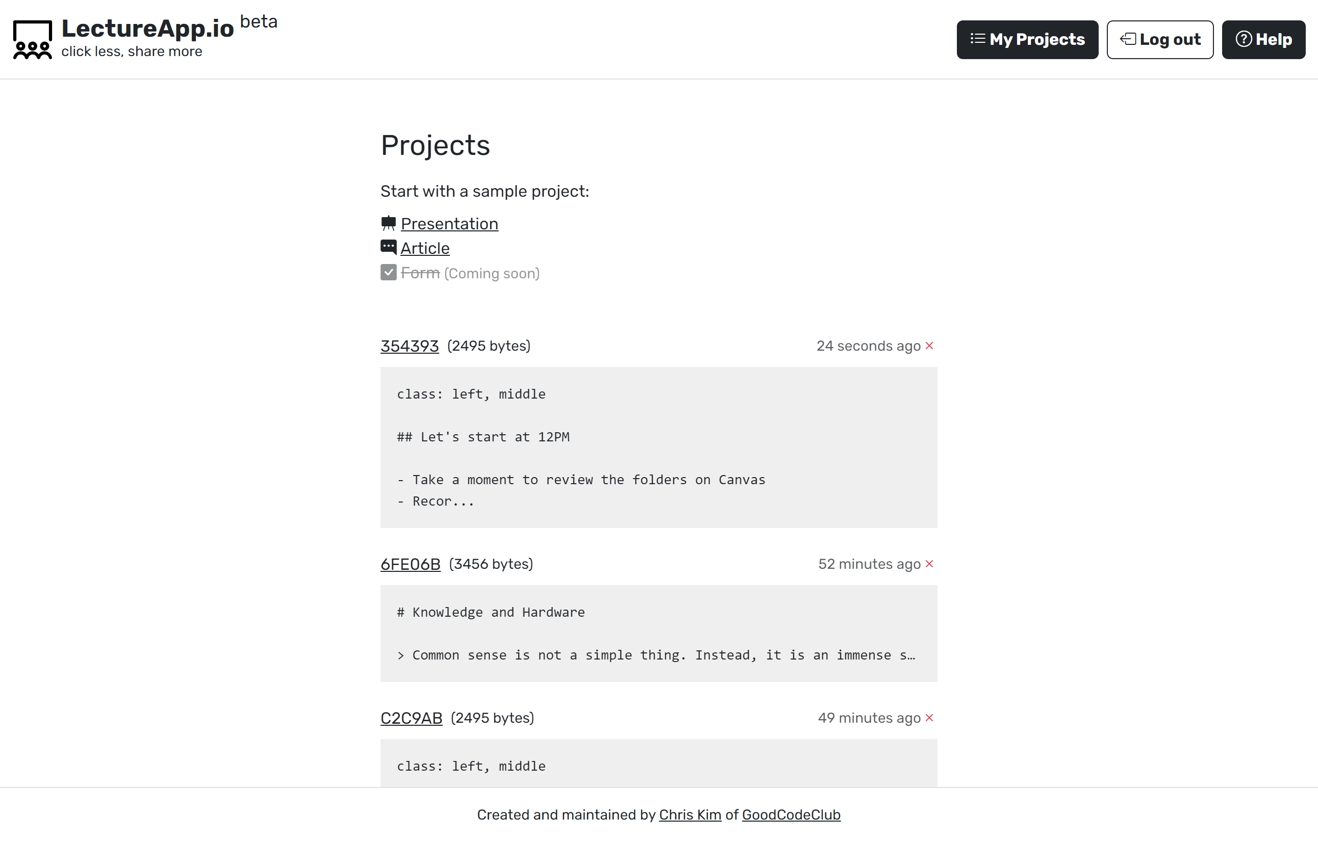 LectureApp.io media 3