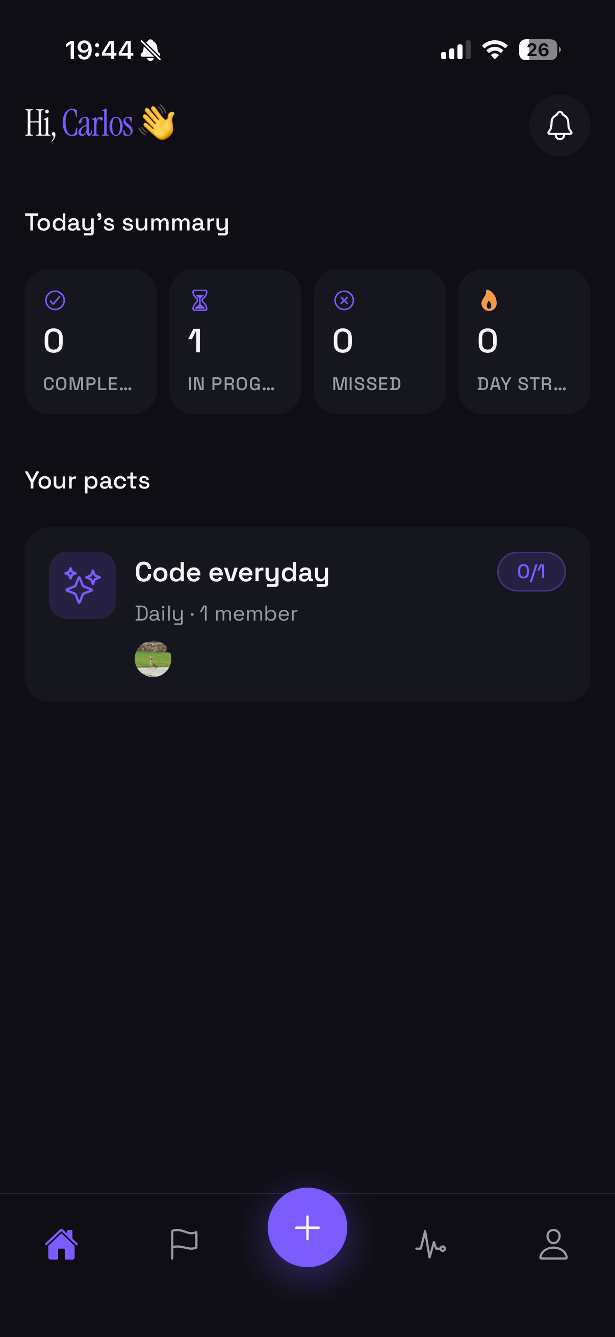 Pact: Share your goals gallery image