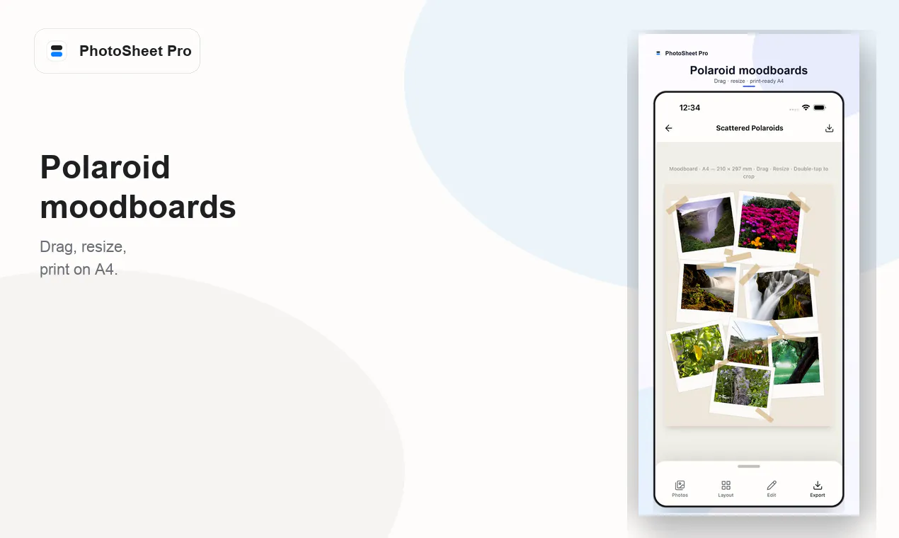 PhotoSheet Pro: Print Photos at Home gallery image