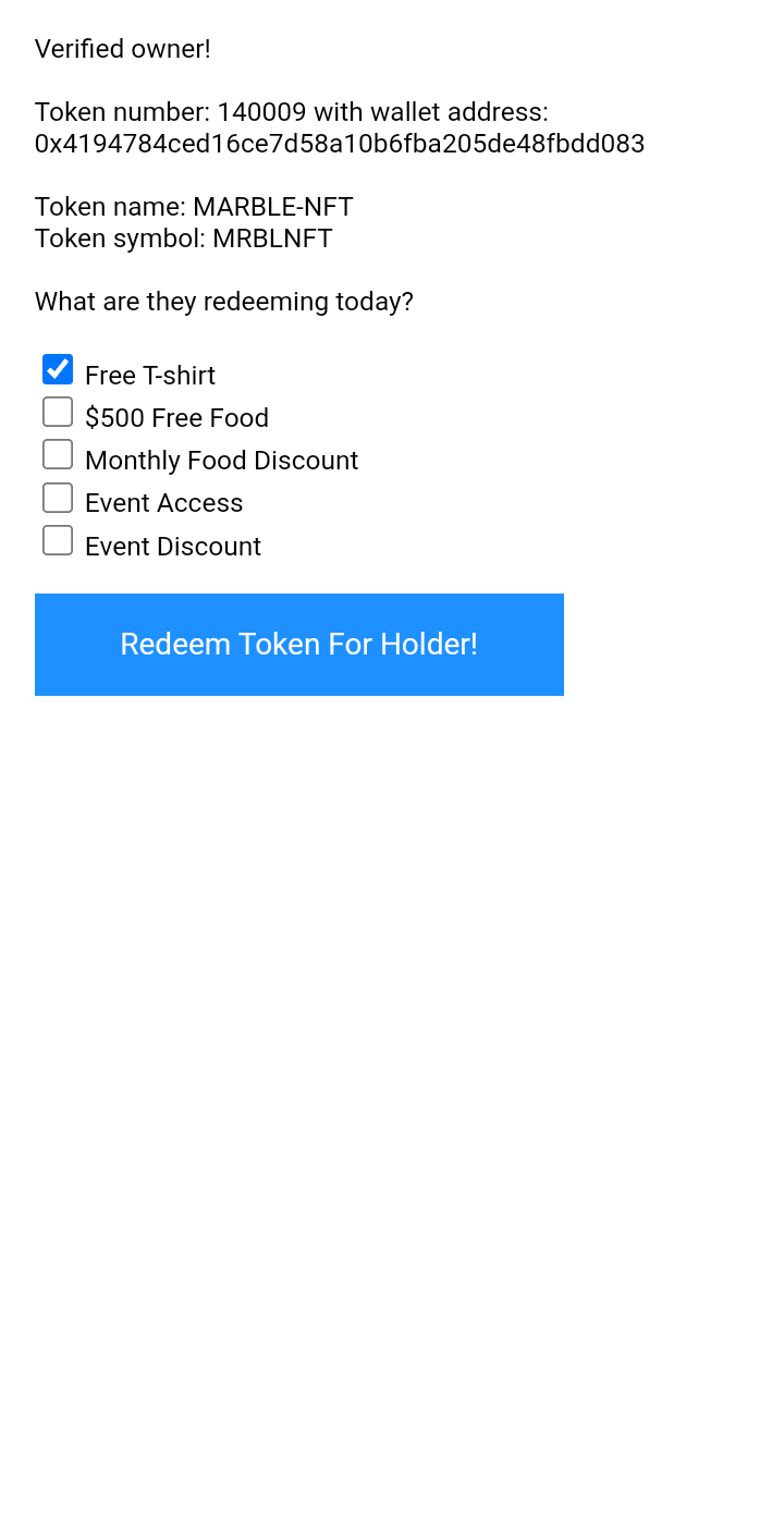 NFT Attendee gallery image