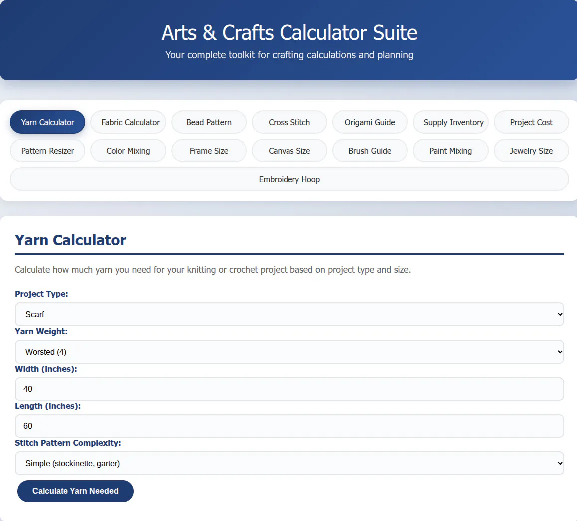 Art & Craft Calculator Suite gallery image