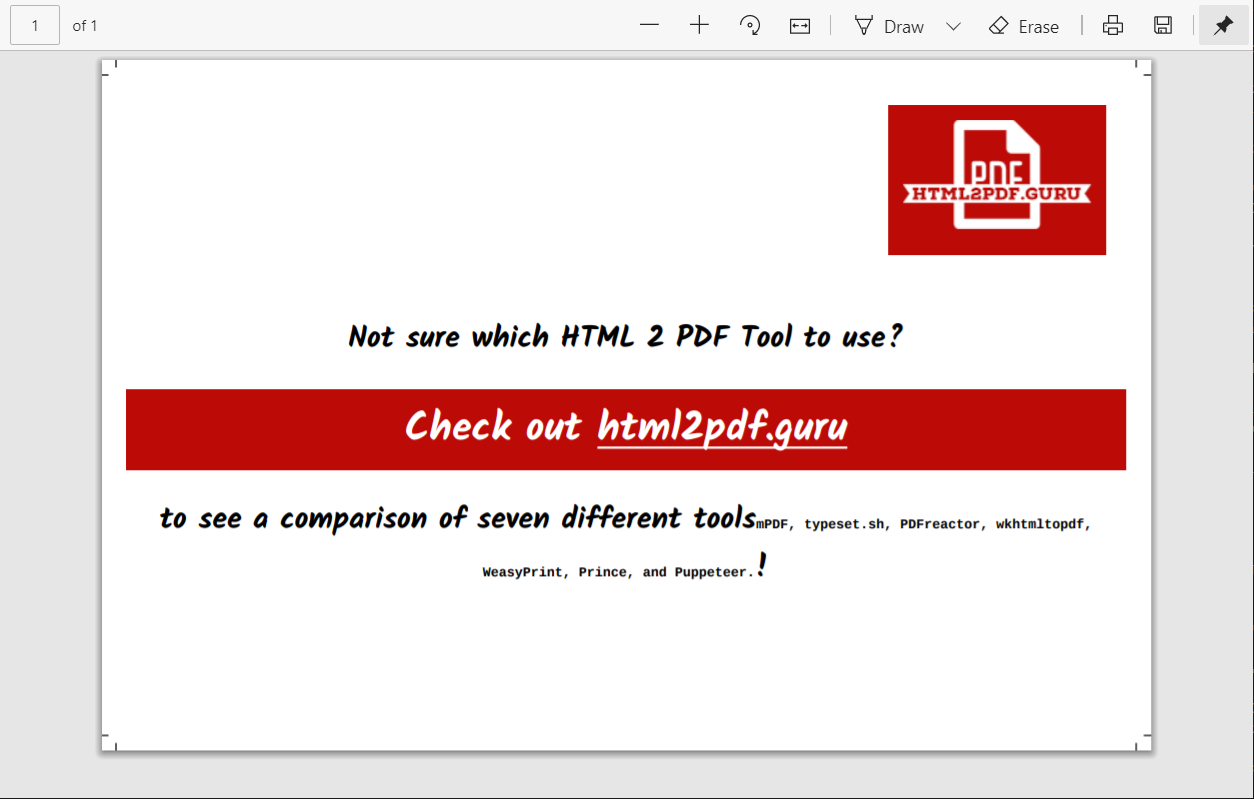 html2pdf.guru gallery image