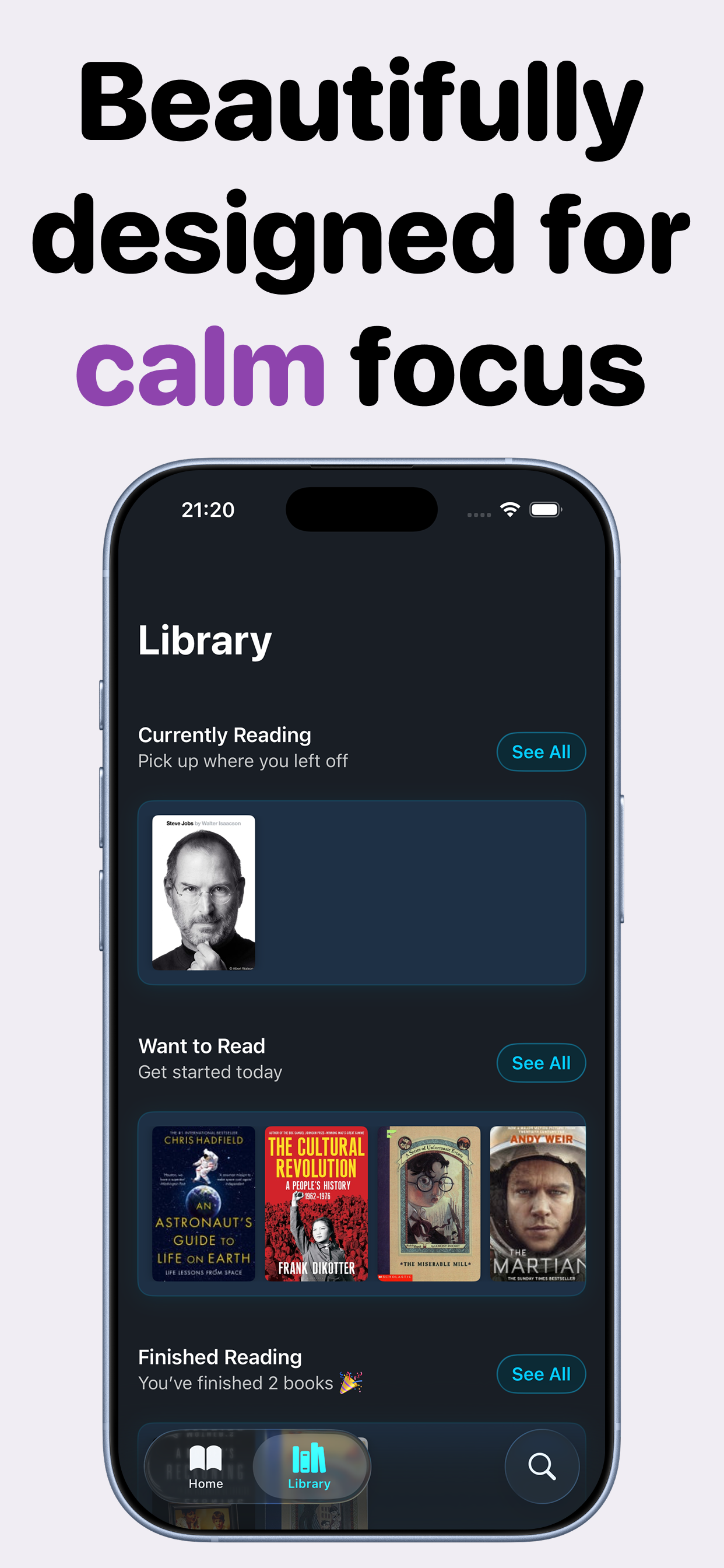 PageFlow – Reading Tracker for iOS - Screenshot 4 showing product features and functionality