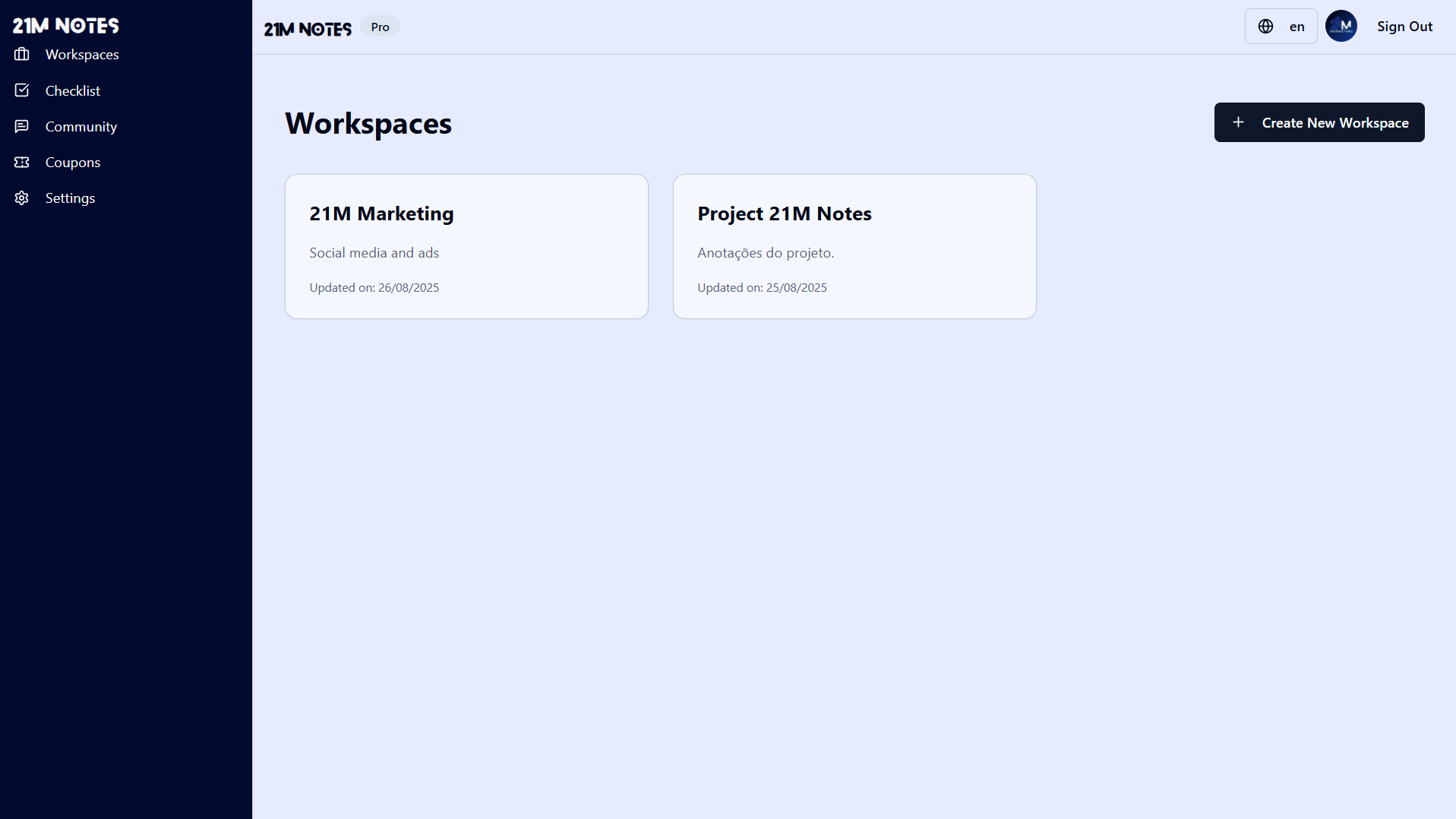 21M Notes gallery image