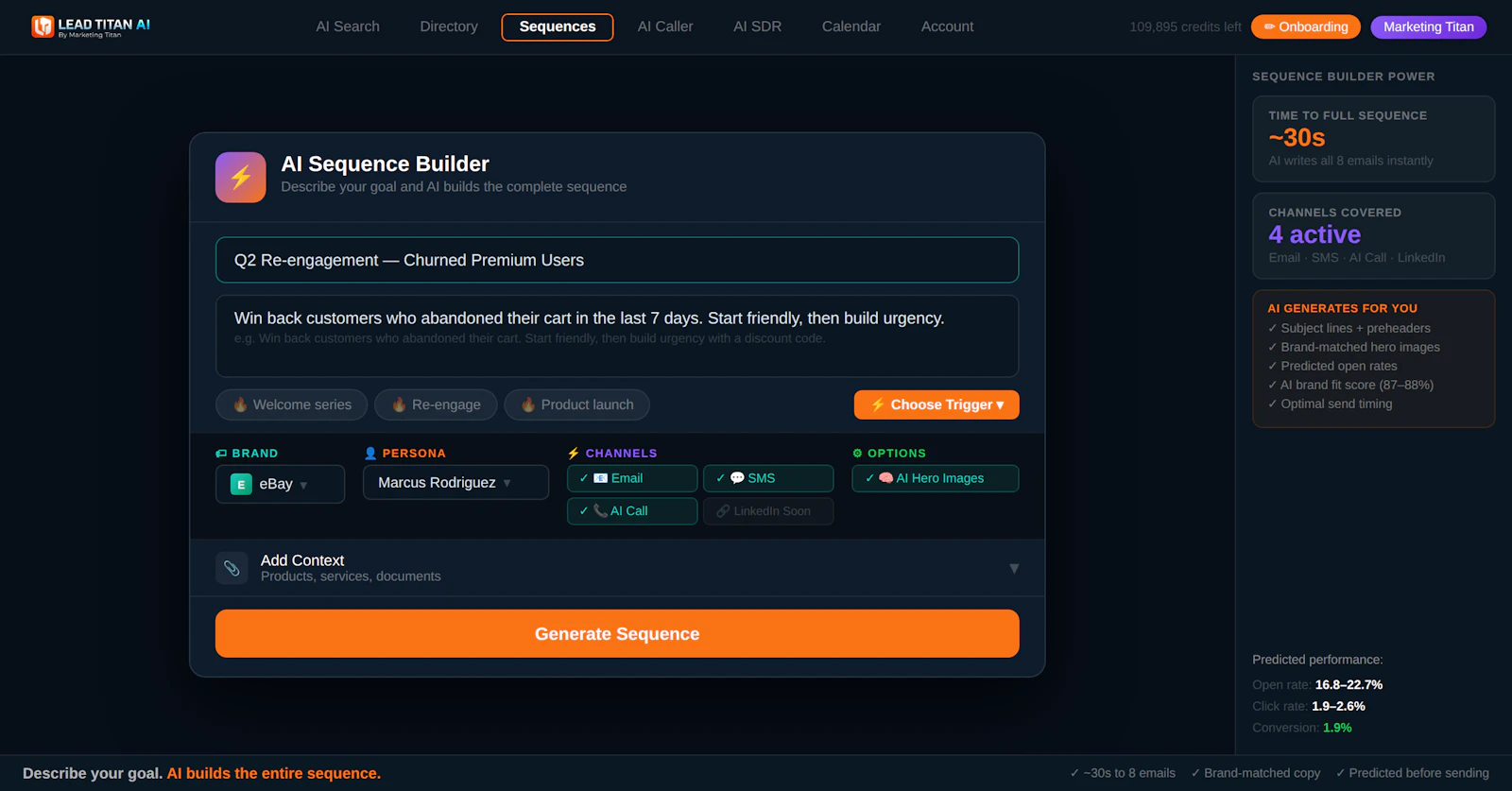 Lead Titan AI screenshot 4