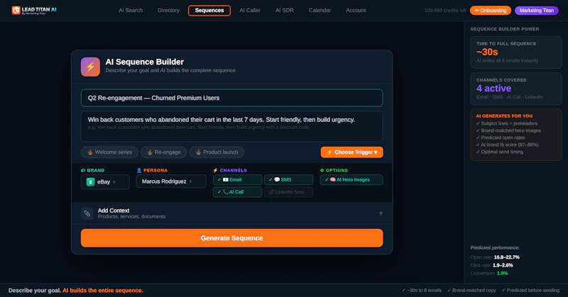 Lead Titan AI screenshot 4