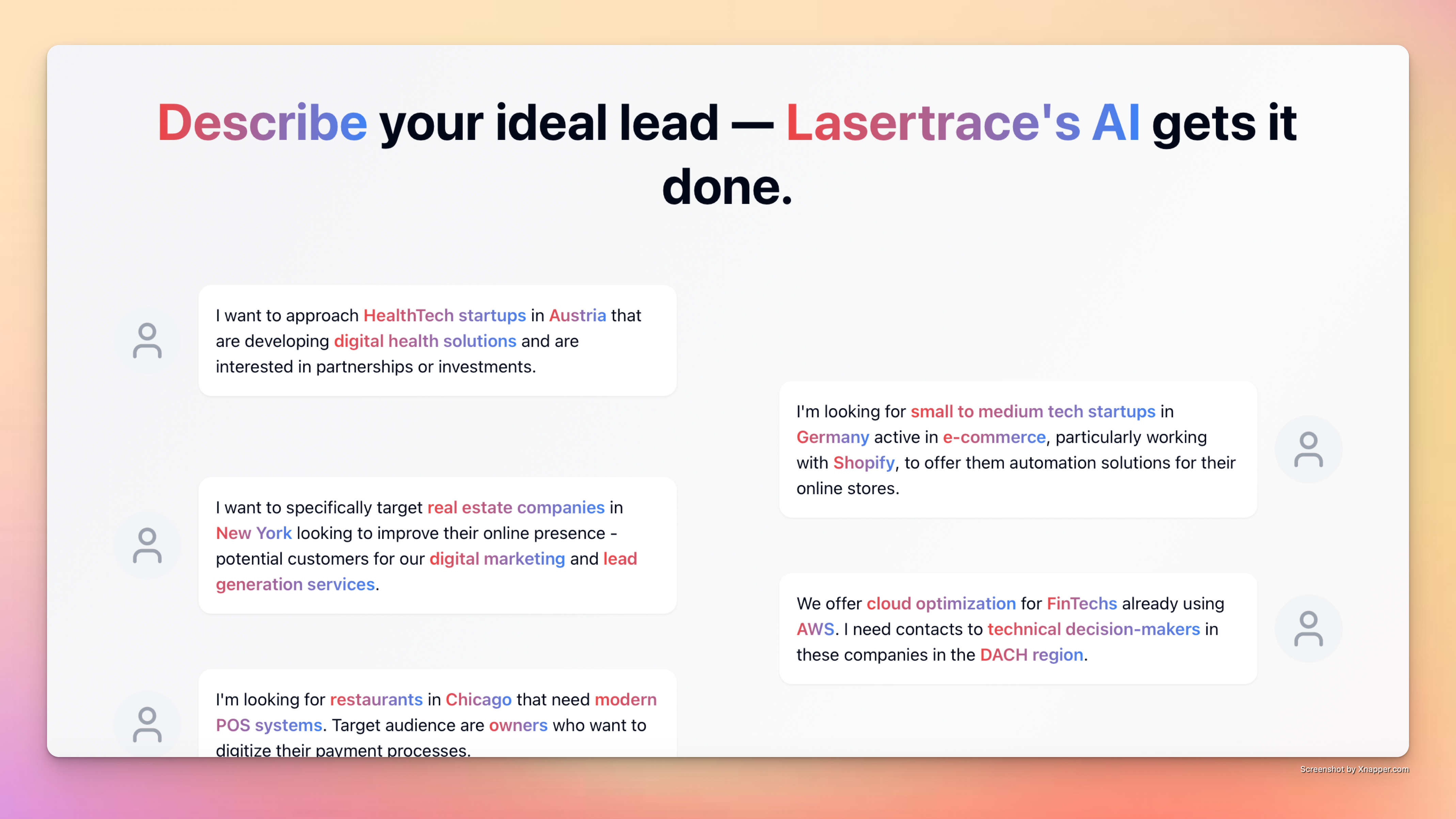 Media Lasertrace.app - Tinder theo phong cách tìm kiếm.Tìm những người ra quyết định ngay lập tức. 3