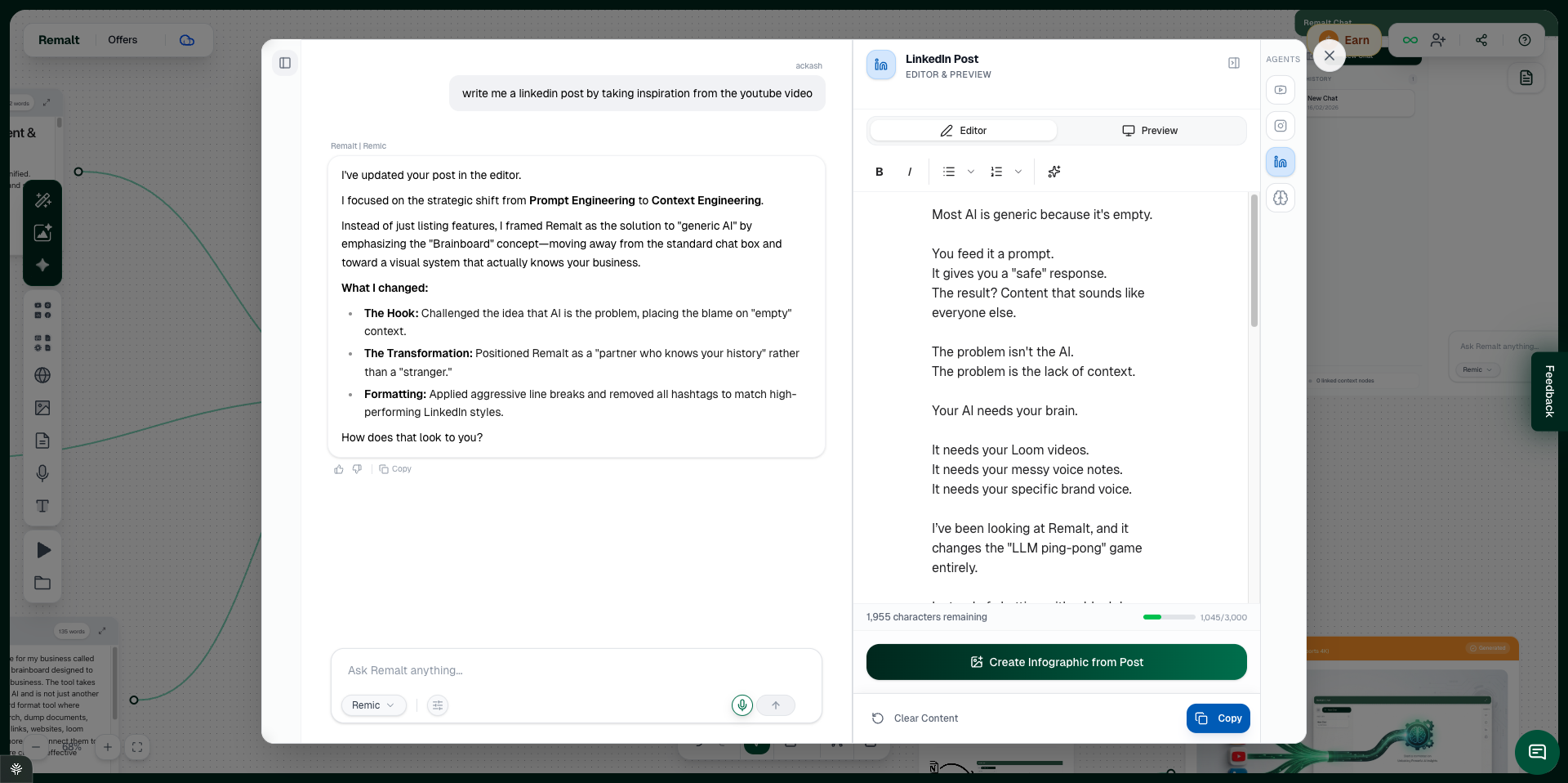 Remalt - Screenshot 2 showing product features and functionality