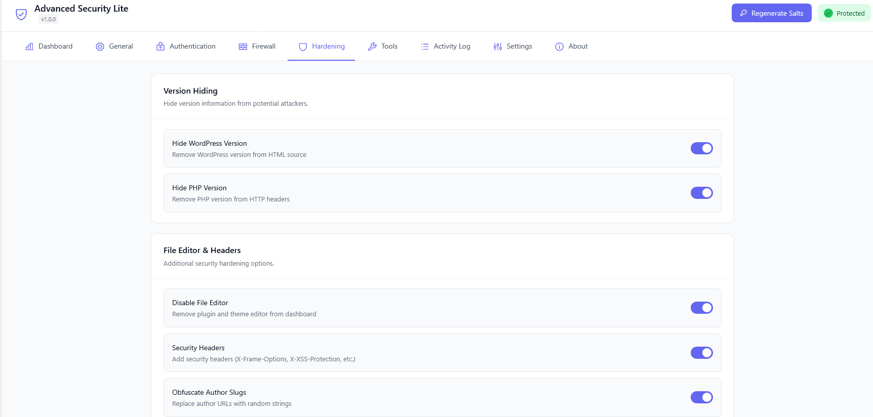 Advanced Security Lite gallery image