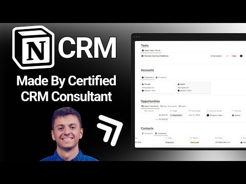 startuptile Salesforce Inspired Notion CRM-A Notion CRM built by a certified salesforce consultant