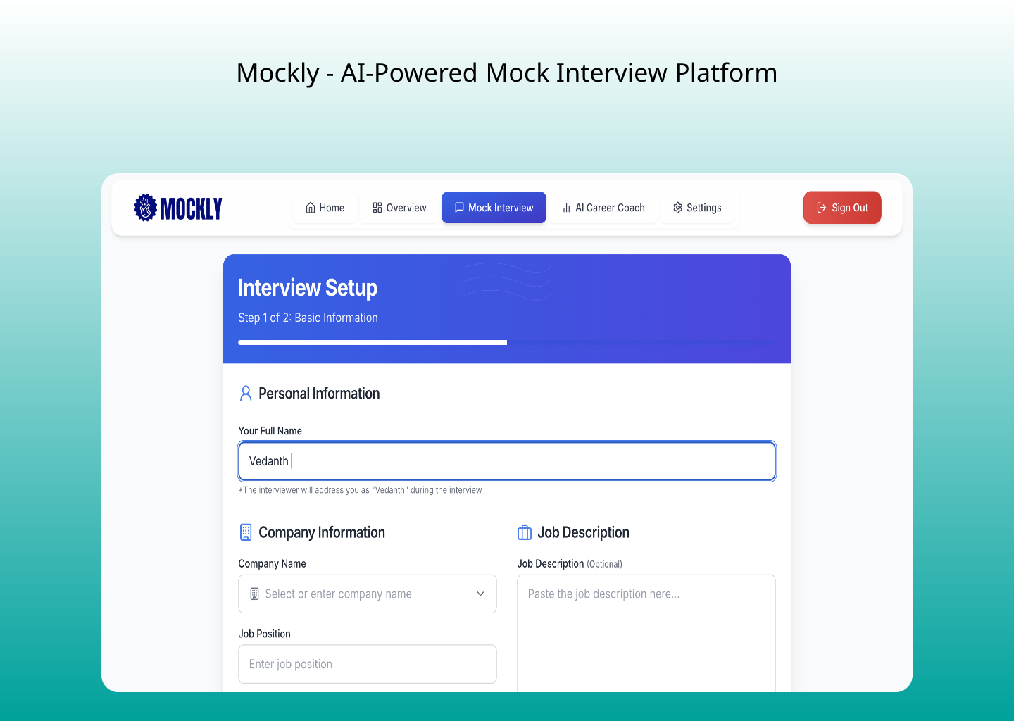 Mockly ai 미디어 1