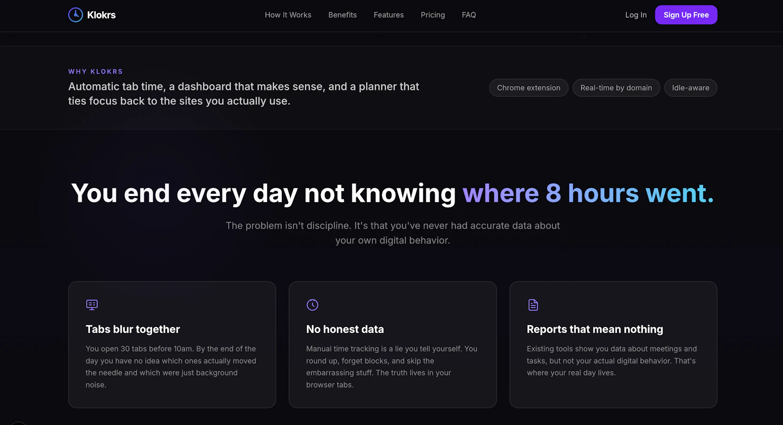 Klokrs — Tab Time Tracker for Engineers screenshot 8