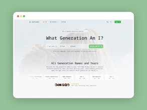 What Generation Am I gallery image