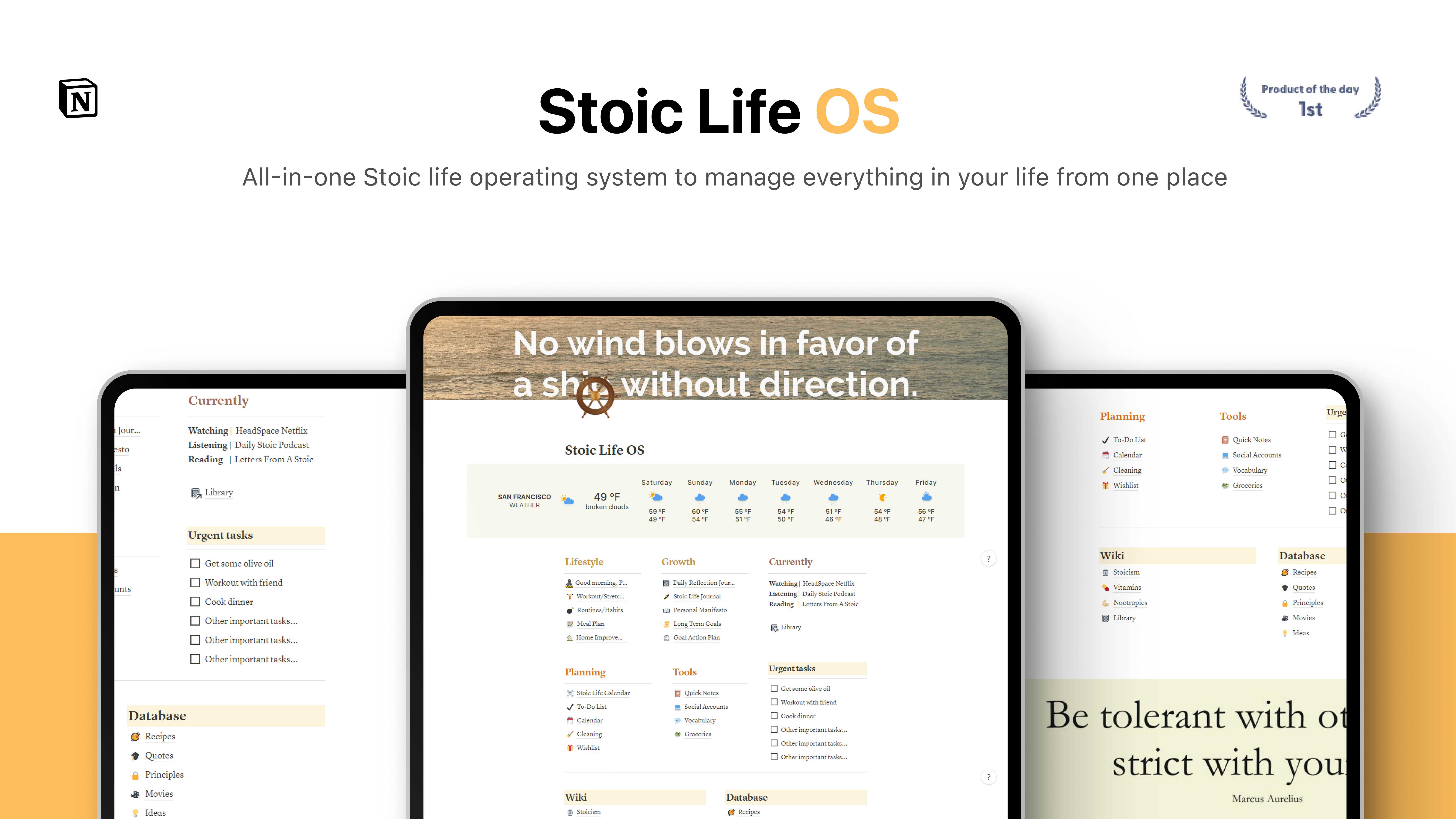 Stoic Life OS gallery image