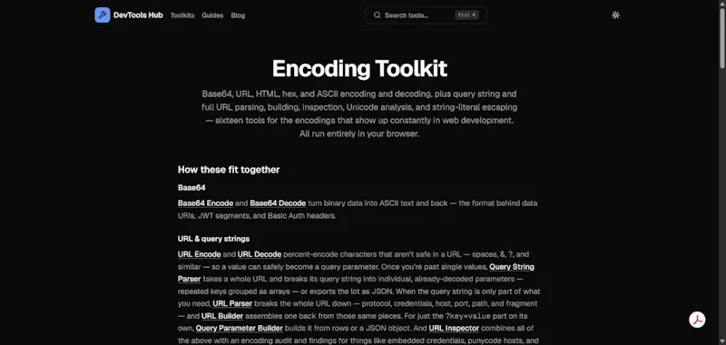 DevTools Hub screenshot 4
