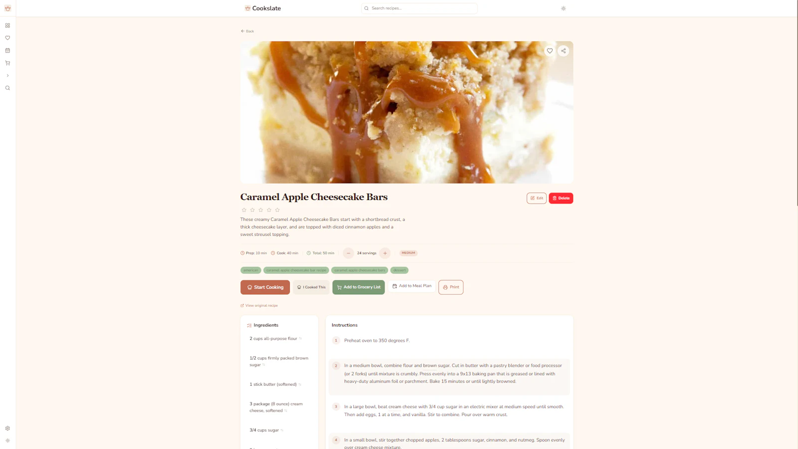 Cookslate — Your recipes. Your way. screenshot 8