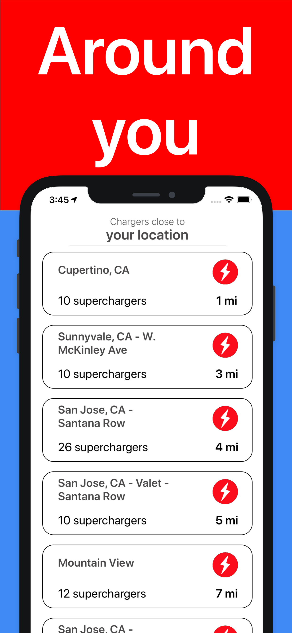 Tesla - Supercharger and ionity map gallery image