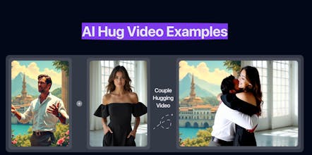 AI Hug Video Generator gallery image