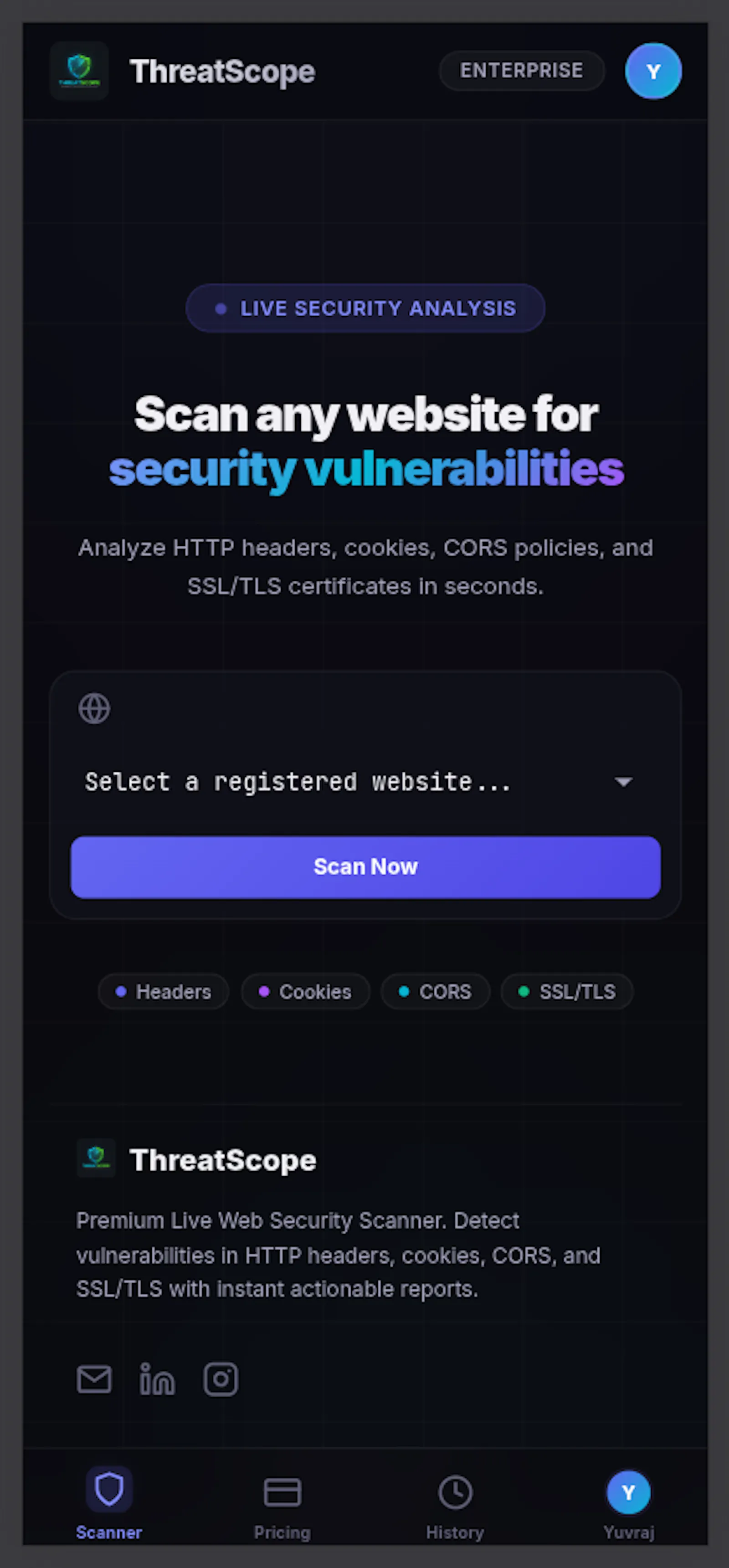ThreatScope screenshot 2