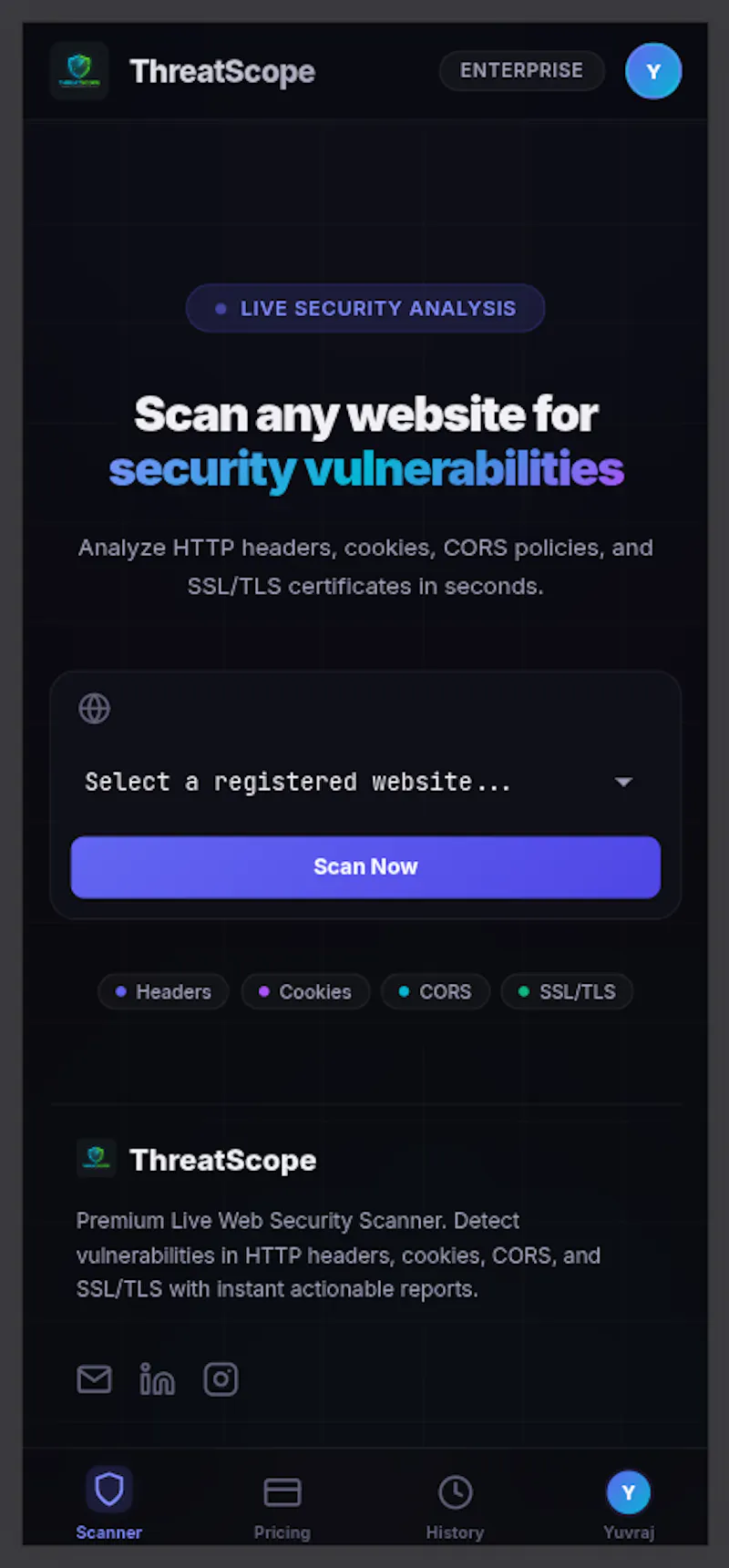 ThreatScope screenshot 2