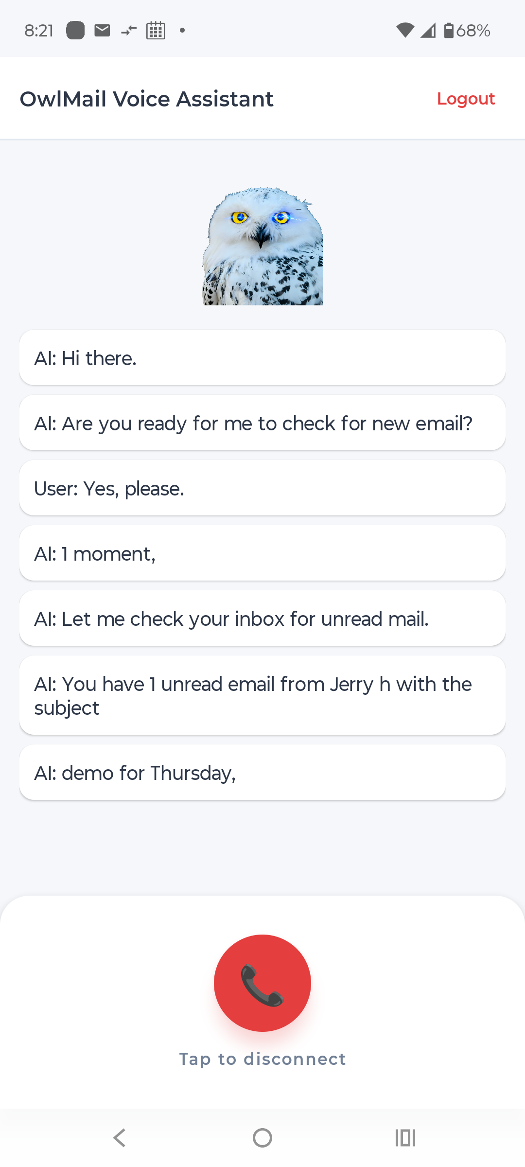 OwlAI Email Companion gallery image