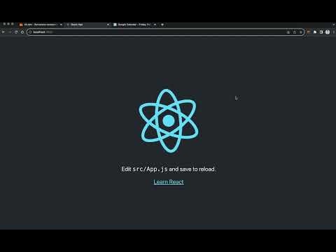 React.JS serverless calendar component gallery image
