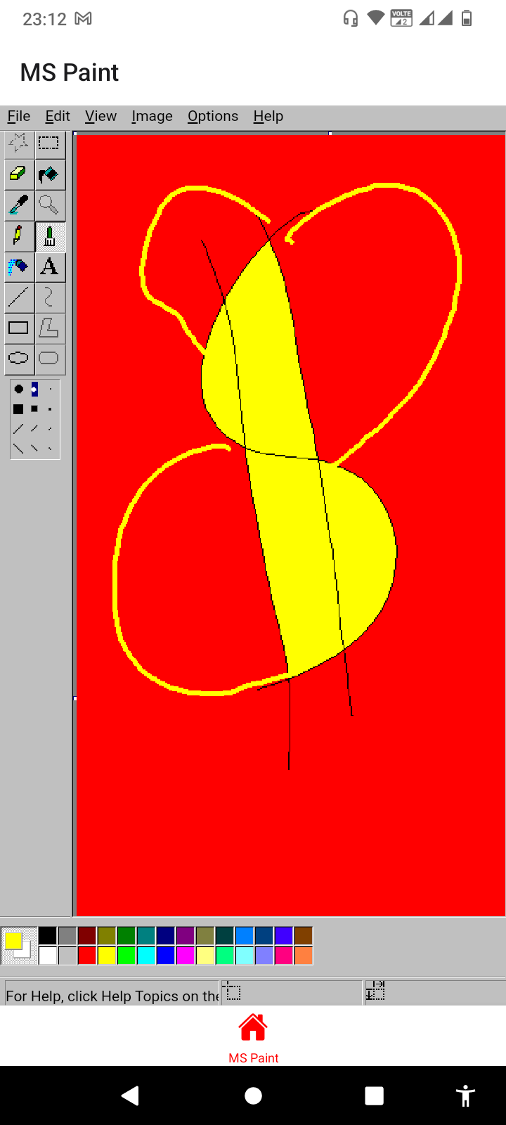 Pintar versión de MS media 4
