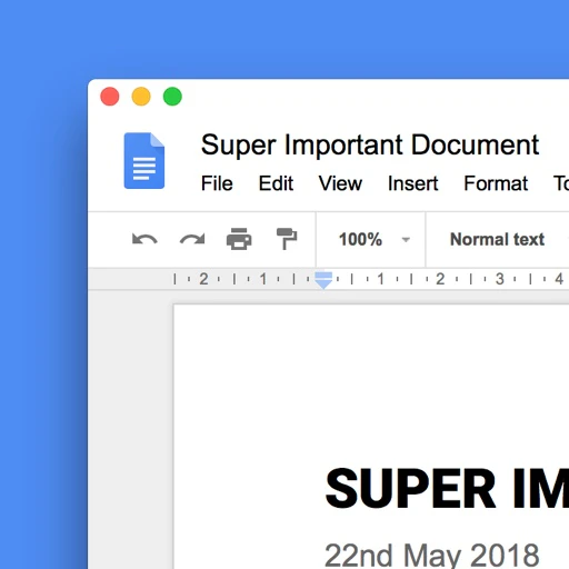 Google Docs for Mac