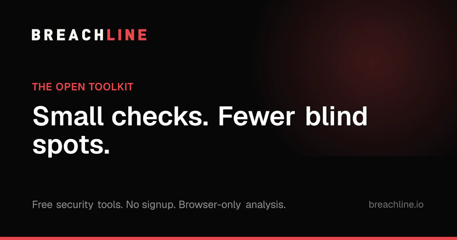 BreachLine Security Toolkit screenshot 1